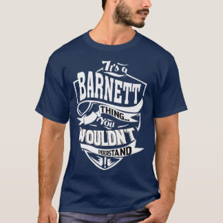 Het is een BARNETT Ding Gifts T-shirt