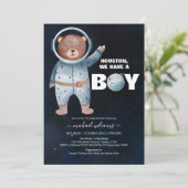 Het is een beer baby shower. kaart (Staand voorkant)
