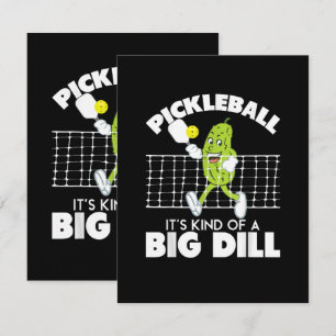 Het is een beetje een grote deal - Grappige Pickle Kaart