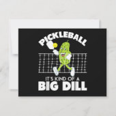 Het is een beetje een grote deal - Grappige Pickle Kaart (Voorkant)