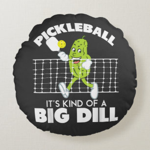 Het is een beetje een grote deal - Grappige Pickle Rond Kussen