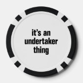 Het is een begrafenisondernemer poker chips (Achterkant)