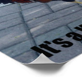 Het is een belangrijk West-ding. Poster (Hoek)