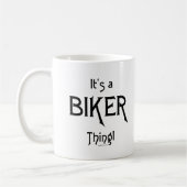 Het is een Biker Ding. Koffiemok (Links)