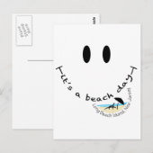 Het is een bloeidag - Long Beach Island, New Jerse Briefkaart (Voorkant / Achterkant)