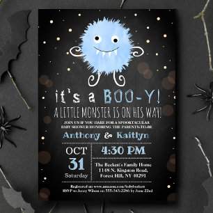 Het is een Boo-y! Little Monster Halloween Baby sh Kaart