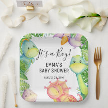 Het is een Bord van een  van het Baby shower van d