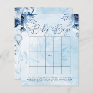 Het is een Boy Baby Bingo Baby shower spel