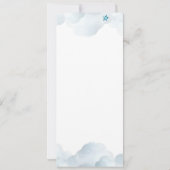 HET IS EEN BOY BEER BABY SHOWER KAART (Achterkant)