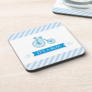 Het is een Boy Blue Baby shower Onderzetters (set 