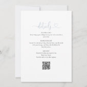 Het is een Boy Blue Bow Baby shower alles in één Kaart (Achterkant)