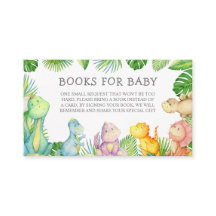 Het is een Boy Dinosaur Baby shower Boek Aanvraag