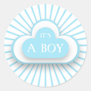 Het is een Boy Sticker