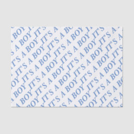 HET IS EEN BOY-tissuepapier (blauw) Tissuepapier