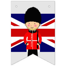 Het is een Boy Union Jack Theme Baby shower