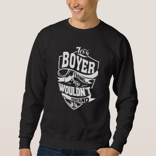 Het is een Boyer-ding Trui (Voorkant)
