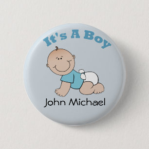Het is een Button. Ronde Button 5,7 Cm