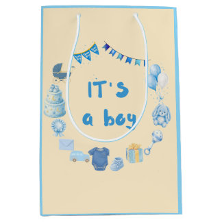 Het is een cadeautas voor een jongen