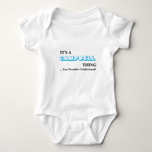Het is een CAMPBELL ding! Romper (Voorkant)