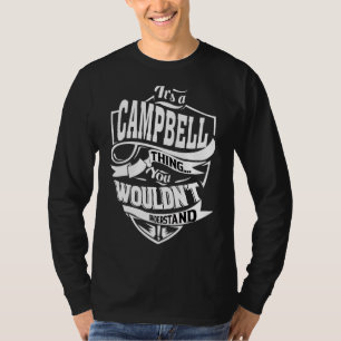 Het is een Campbell ding T-shirt