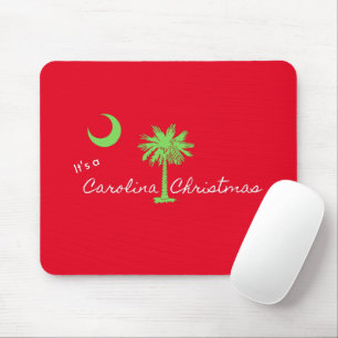 Het is een Carolina Kerstfeest South Carolina Holi Muismat