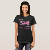 Het is een Casey ding dat je niet zou begrijpen T-shirt (Voorkant volledig)