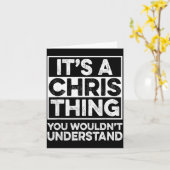 Het Is Een Chris Ding Dat Je Niet Zal Begrijpen Sh Kaart (Gele Bloem)