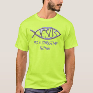 Het is een Christelijk ding dat het aanpast T-shirt