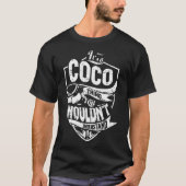 Het is een COCO-ding T-shirt (Voorkant)