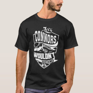Het is een Connors-ding T-shirt
