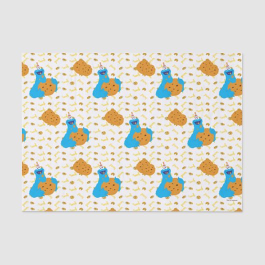 Het is een Cookie Party Pattern Tissuepapier (Voorkant)