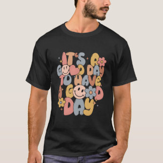 Het Is Een Dag Om Een Dag Te Hebben Met Woorden Op T-shirt