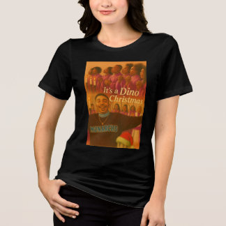 Het is een Dino Christmas Choir T-shirt Limited Ed