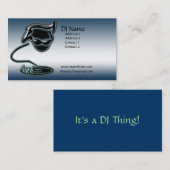 Het is een DJ-ding Visitekaartje (Voorkant / Achterkant)