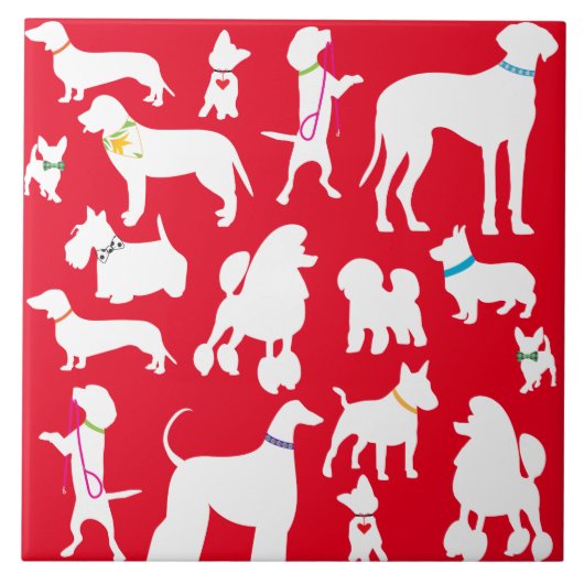 Het is een Dogs-leven Tegeltje (Voorkant)