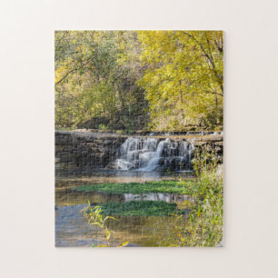 Het is een Dogwood Waterfall Legpuzzel
