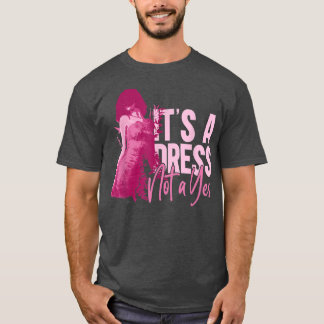 Het is een dress, geen ja-feministische feministis t-shirt