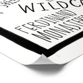 Het is een Dubois County Ding Poster (Hoek)