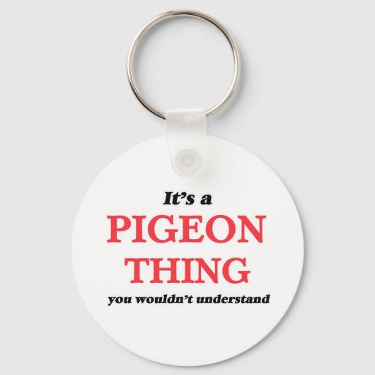 Het is een duivending, je zou het niet begrijpen sleutelhanger (Voorkant)