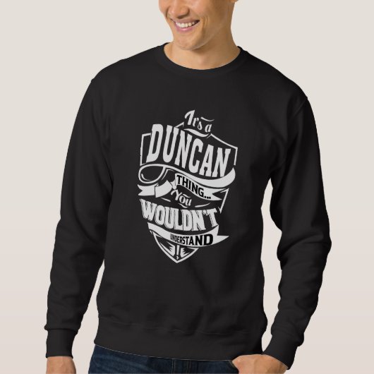 Het is een Duncan ding Trui (Voorkant)