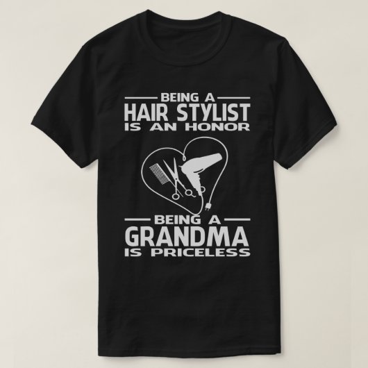 Het is een eer om een GRANDMA te zijn i T-shirt (Design voorkant)