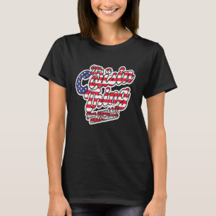 Het is een familielid ding Patriotisch familielid T-shirt