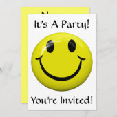 Het is een feest! Uitnodiging (Voorkant / Achterkant)