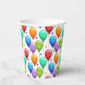 Het is een feestje om te vieren papieren bekers (Voorkant)