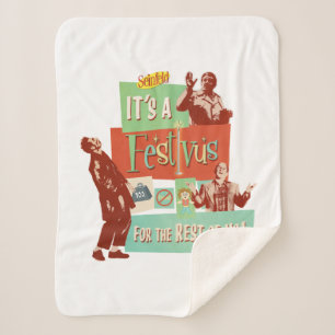 Het is een Festivus voor de rest van ons Sherpa Deken