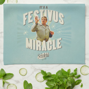 Het is een Festivus Wonders Theedoek