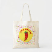 Het is een Fiesta met Confetti Pattern Tote Bag (Voorkant)
