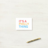 HET IS EEN FIJLIE DING POST-IT® NOTES (Op bureau)
