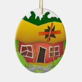 Het is een Fixer Upper Keramisch Ornament (Rechts)