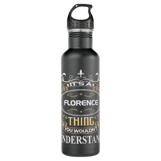 Het is een Florence ding dat je niet zou begrijpen Waterfles (Voorkant)
